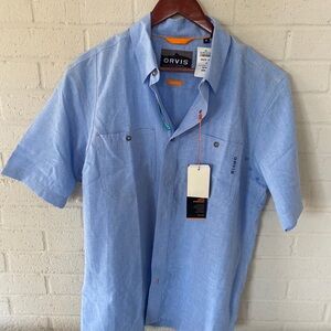 Orvis Active fit short sleeved shirt. NWT